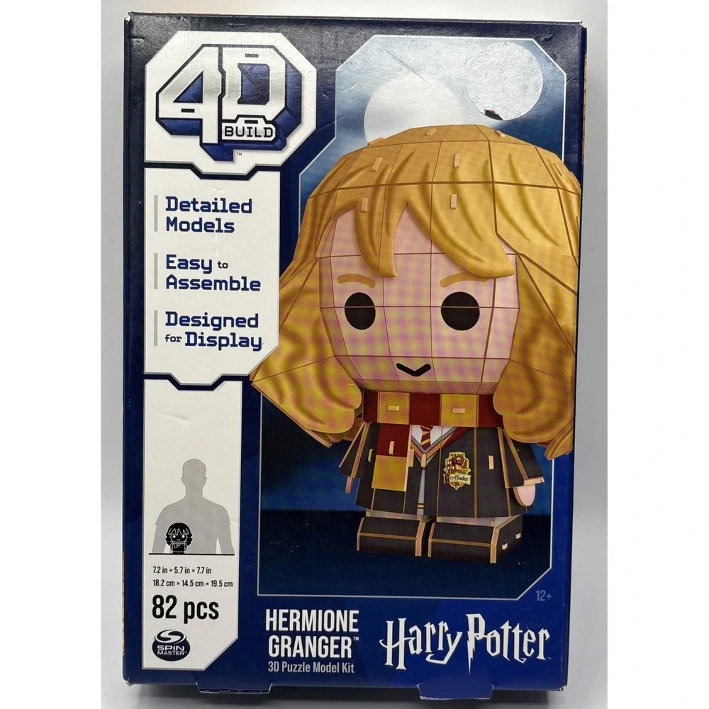 4D Build Harry Potter 3D Puzzle Model Kits, Building Toys Puzzles Teens & Adults
